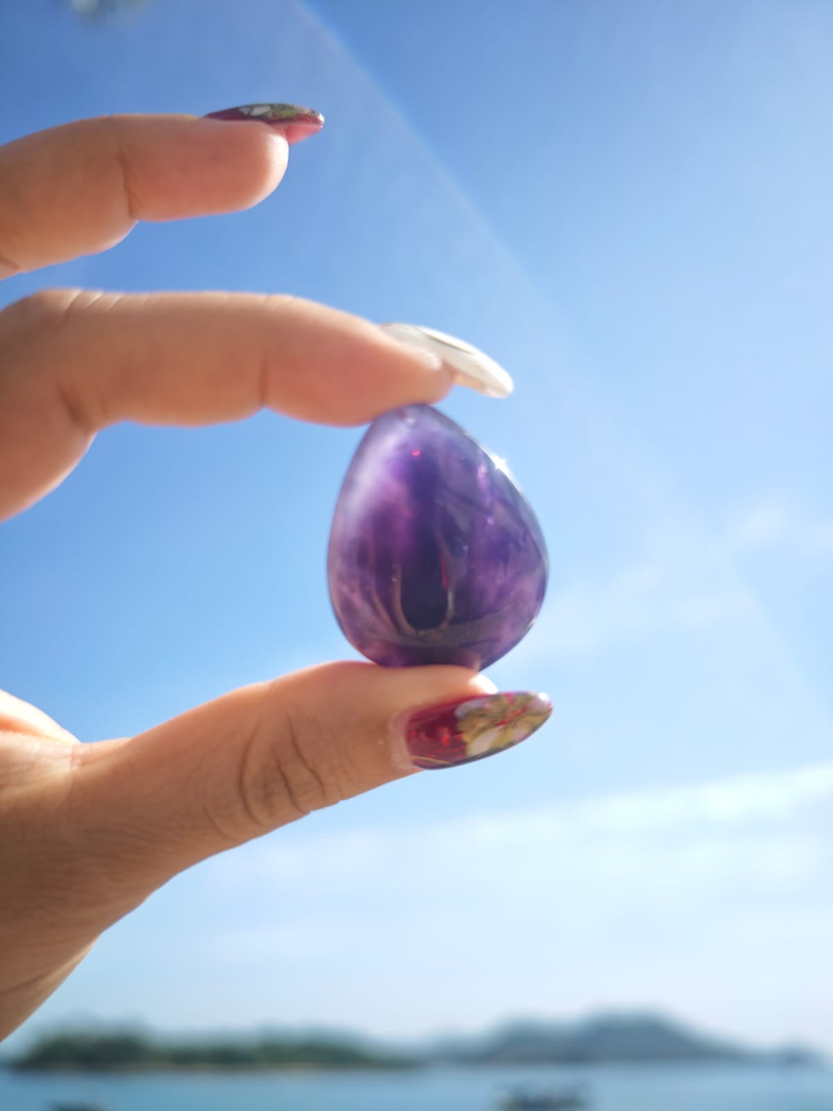 10PCS/1pack, Amethyst S925 Pendant 💜 Calm & Intuition Boost #Adamigold