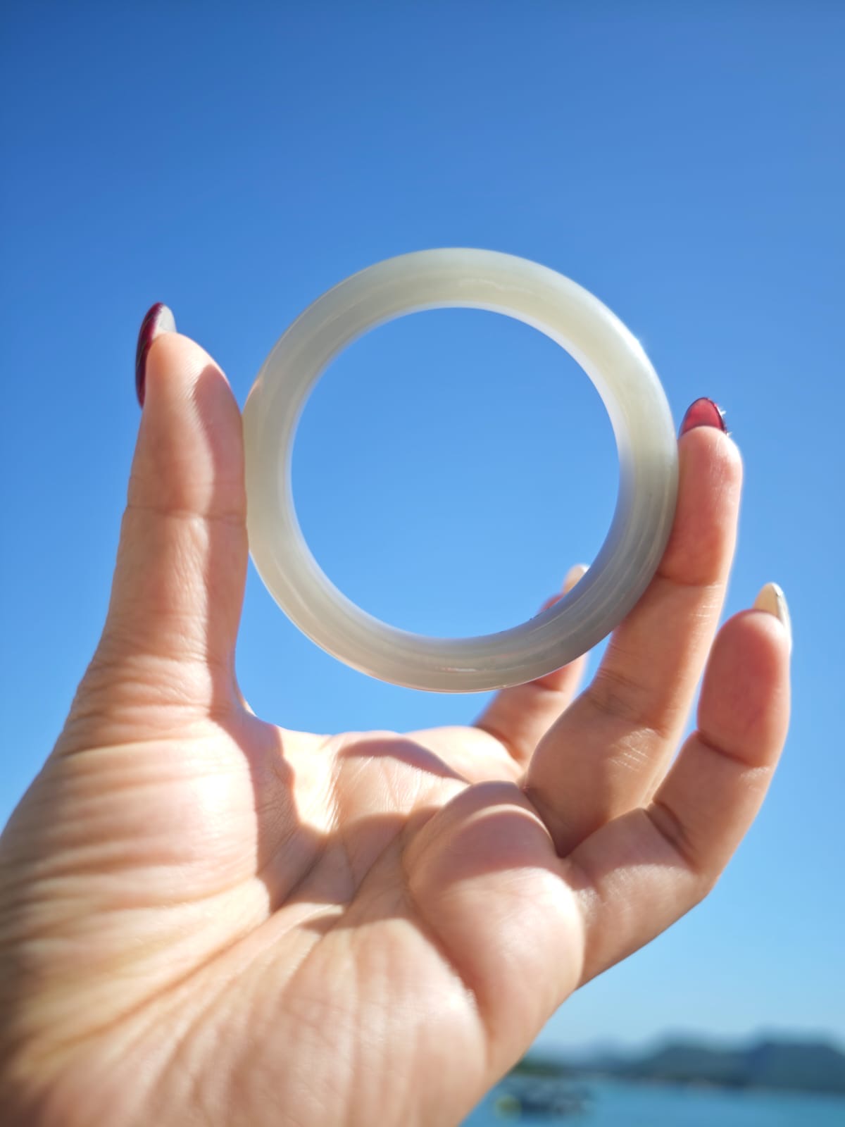 Hetian Jade Smoky Purple Bangle | A Noble Jade Color Inspired by Auspicious Purple Qi