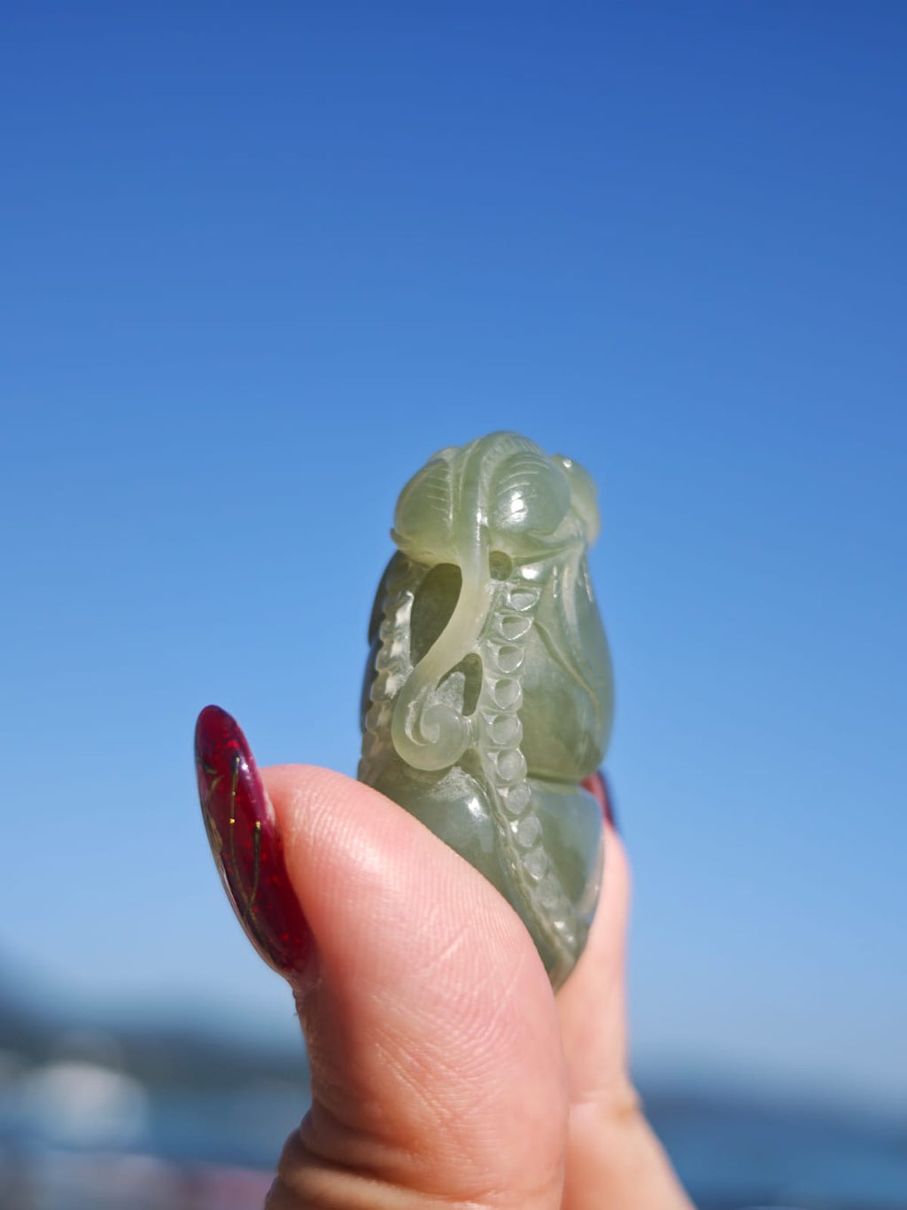 Adamigold | 手工雕錢鼠葫蘆｜青海料｜聖誕小禮物推薦｜Hand-carved Money Mouse &amp; Gourd｜Qinghai Jadeite｜Christmas Gift Idea