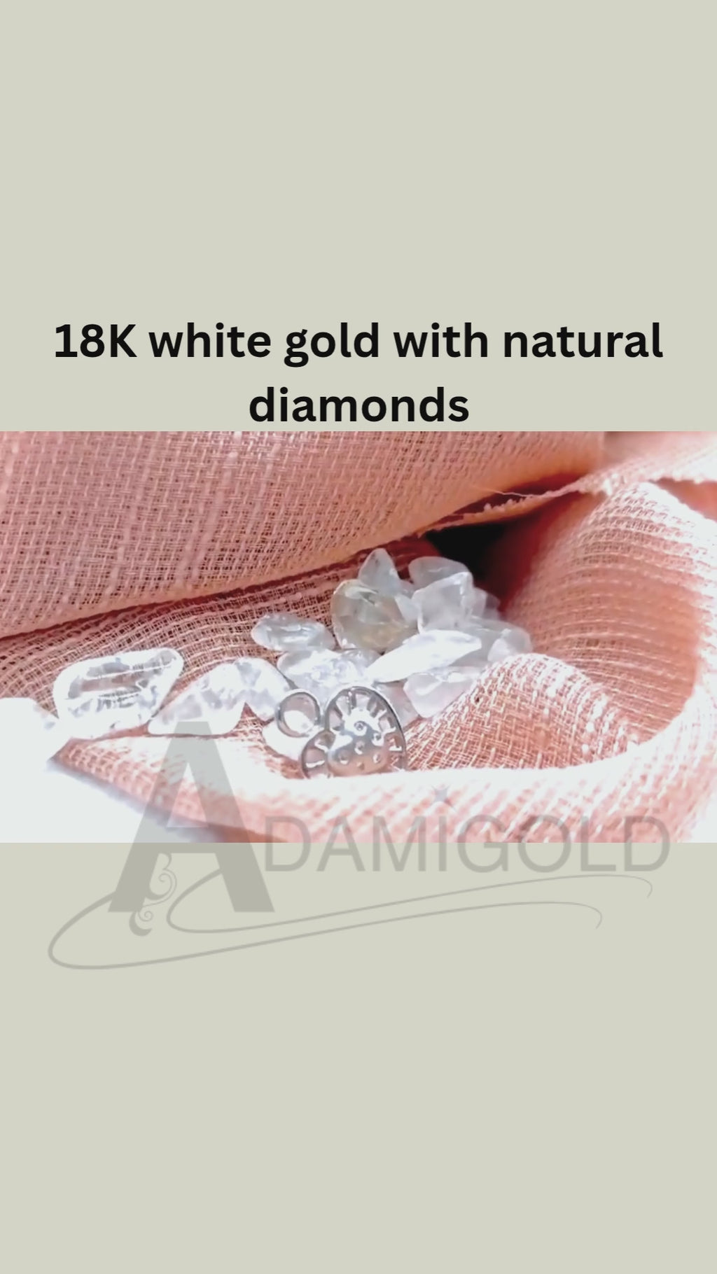 18K White Gold Natural Diamond Pendant | Ultimate Luxury, Eternal Brilliance